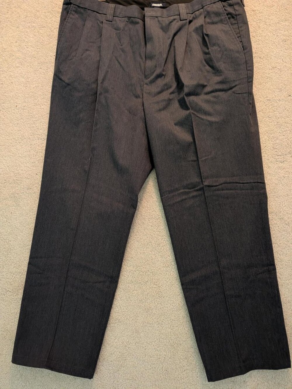 EC Big Mens King Size Slacks, Size 46-38, 79% Cotton 21% Polyester
